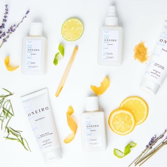 New Oneiro 5pc Body Care Set + Shower Bag - Picture 3 of 4